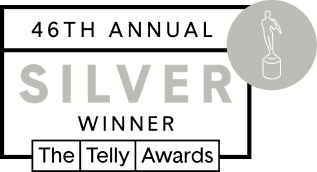46th Telly Award Silver Badge